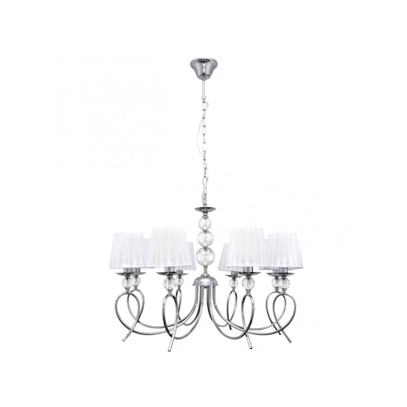 Lámpara Rin 8xE14 cromo Fabrilamp